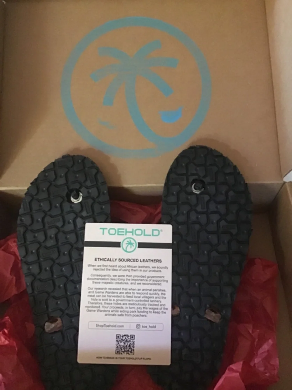 Toehold Flip Flops